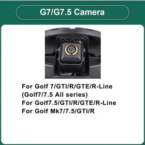 170 Degree AHD 1080P Flip Emblem Rear View Camera For VW Golf 6 7 8 - stepyours.com