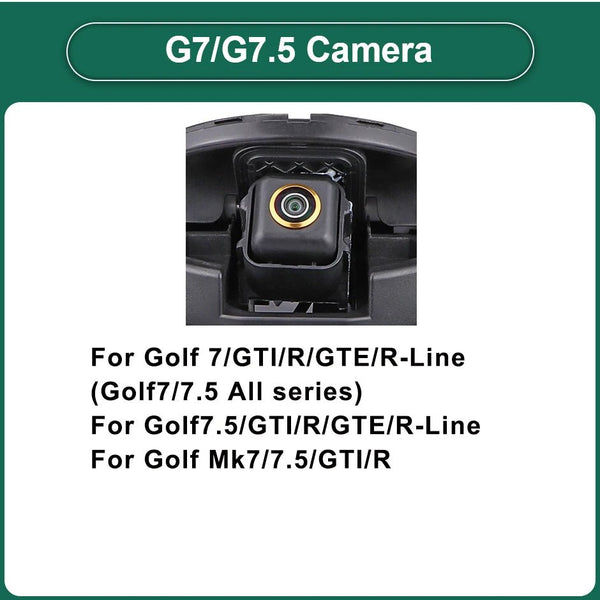 170 Degree AHD 1080P Flip Emblem Rear View Camera For VW Golf 6 7 8 - stepyours.com