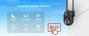 OKam Pro Indoor 8MP WiFi IP Camera - Smart Tracking And 355 Degree Pan - stepyours.com