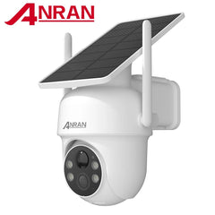 ANRAN Solar Camera Q4 3MP 5MP Outdoor Wireless Battery Security With Solar Power - stepyours.com