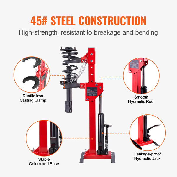 Hydraulic Strut Spring Compressor for Custom Setups — product view 6