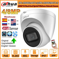 Dahua 8MP 4K WizSense Vehicle Detection PoE Security Camera Indoor Outdoor IR - stepyours.com