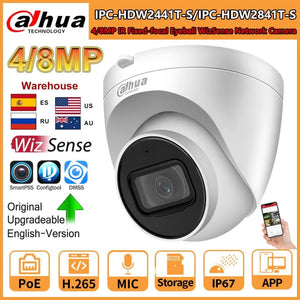 Dahua 8MP 4K WizSense Vehicle Detection PoE Security Camera Indoor Outdoor IR - stepyours.com