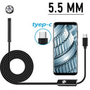 7.0 To 5.5 mm IP67 Waterproof Endoscope Camera - Android Borescope With 6 LEDs - stepyours.com