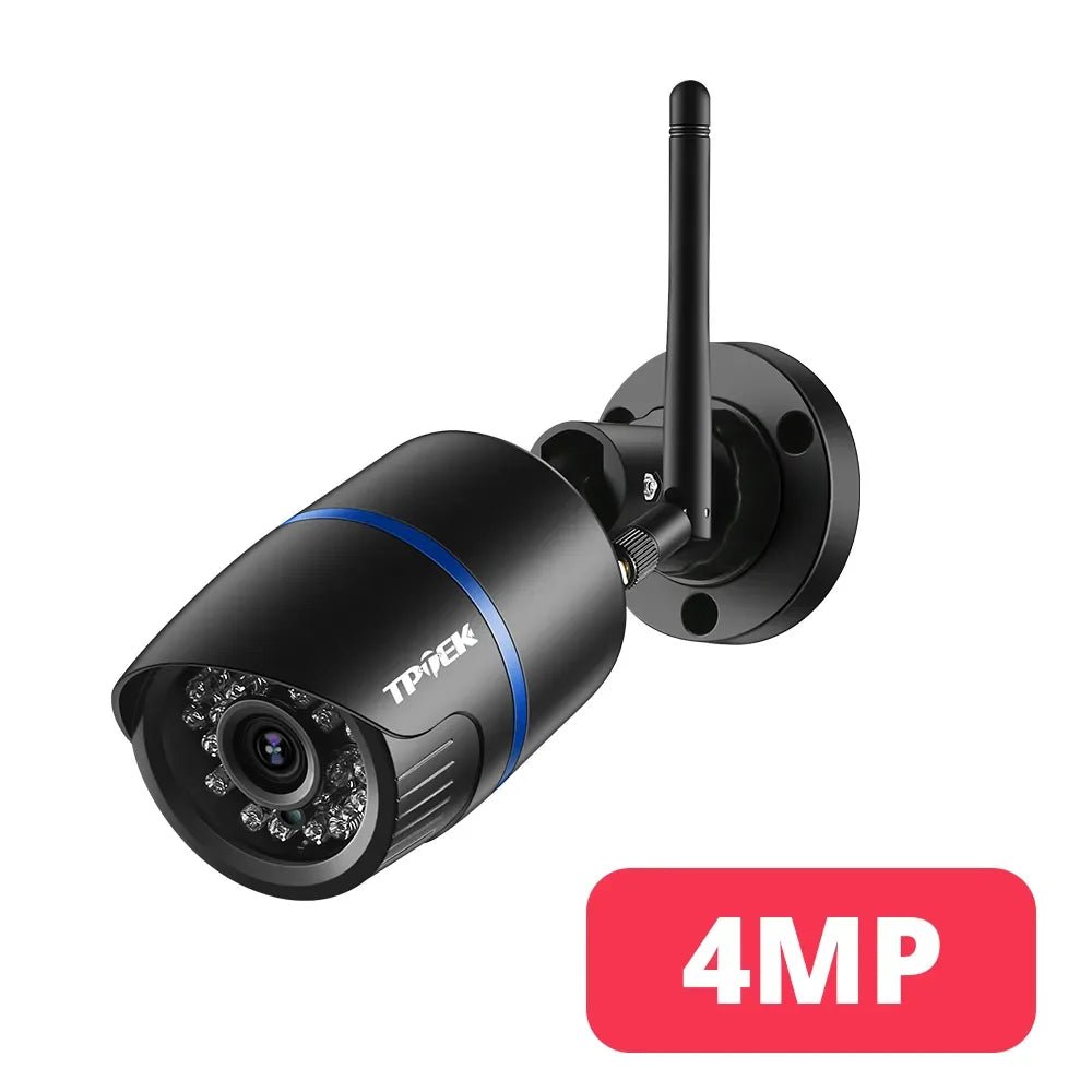 CamHi CamHipro 4MP Outdoor WiFi IP Camera - 2 - Way Audio Security Bullet - stepyours.com