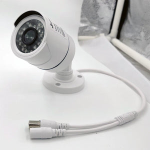 Jienuo 4K AHD CCTV Camera Outdoor Indoor IP66 Night Vision 5MP Home Surveillance - stepyours.com