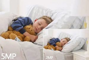 Overscam 5MP Mini WiFi Camera - AI Auto - Tracking Indoor Outdoor Surveillance - stepyours.com