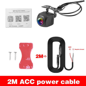 Car Rear View Camera WiFi 170 Degree Wireless Waterproof Backup Camera 12V 24V - stepyours.com