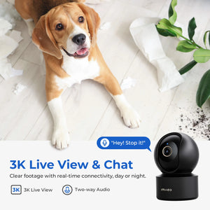 IMILAB C22 Indoor Baby Monitor AI Detection 360 PTZ Night Vision Xiaomi Home App - stepyours.com
