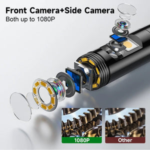 HD1080P Endoscope 3in1 USB Type - C Dual Camera for iPhone Android.add Hooks - stepyours.com
