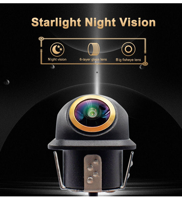 Smartour AHD CVBS CCD Fisheye Rear View Camera 1080P Night Vision Waterproof - stepyours.com