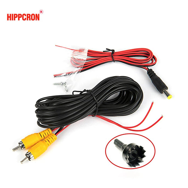 Hippcron Car Rear View Camera 4 LED Night Vision 170 Degree Waterproof CCD - stepyours.com