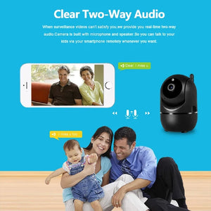 YCC365 Plus IP Camera Wireless Auto Tracking Night Vision 3MP Indoor Security - stepyours.com