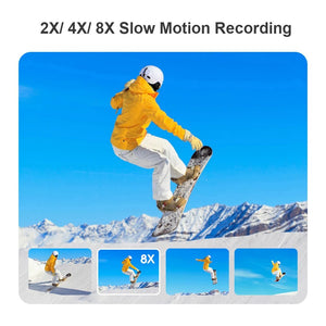 Hands Free Head Mounted Wearable Camera With WiFi 120 Degree Wide Angle And App Control - stepyours.com