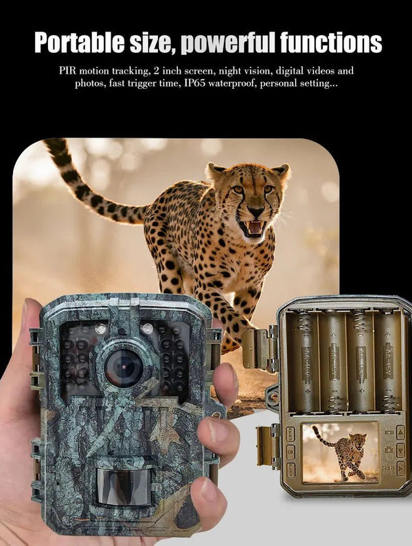 MiniDL003 Wild Hunter Camera 16MP 1080P Night Vision For Trails - stepyours.com