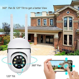 1080P HD PTZ WiFi IP Camera Outdoor Night Vision Waterproof CCTV Surveillance - stepyours.com