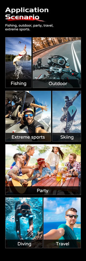 SJCAM C100 Plus Action Camera 4K30FPS 12MP Waterproof 30M WiFi - stepyours.com