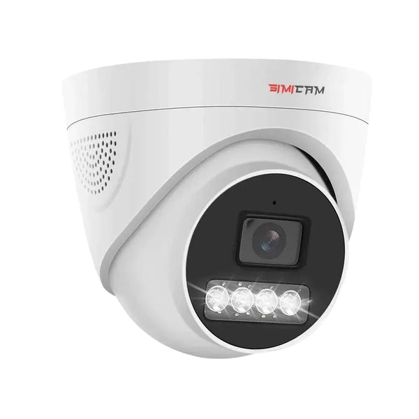 4K PoE Dome IP Camera Indoor Security With Color Night Vision 8MP ONVIF NVR - stepyours.com