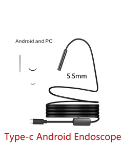 5.5mm USB Type - C Android Endoscope Camera - Flexible Probe for Tight Spaces - stepyours.com