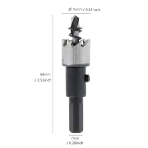 16mm 200 Degree Door Viewer HD Glass Lens Wide Angle Security Door Peephole with Drill Bit Set for Doors 1.57-2.56inch Thickness by stepyours.com