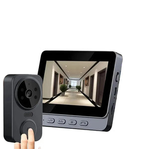Wireless Video Doorbell Camera Bundle Smart Security with Night Vision 2.4G WiFi HD Motion Detection Cloud Storage by stepyours.com