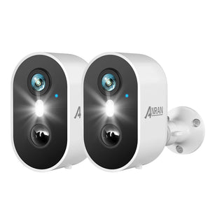 ANRAN C2 2K Battery Wireless Security Camera - 2.4G WiFi IP65 Weatherproof - stepyours.com