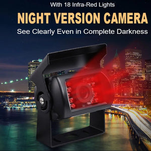 Parking Reverse CCD Rear View Backup Camera 24V IR Night Vision - stepyours.com