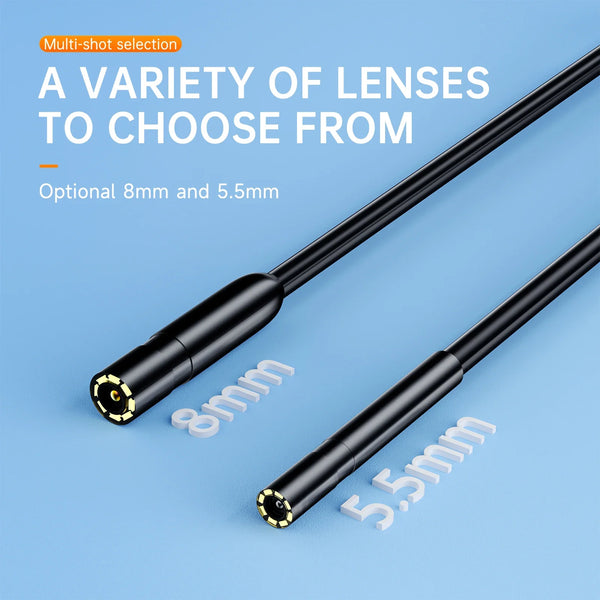 5.5 To 8mm Endoscope For Android And iPhone Real Time Boroscope Tight Spaces - stepyours.com