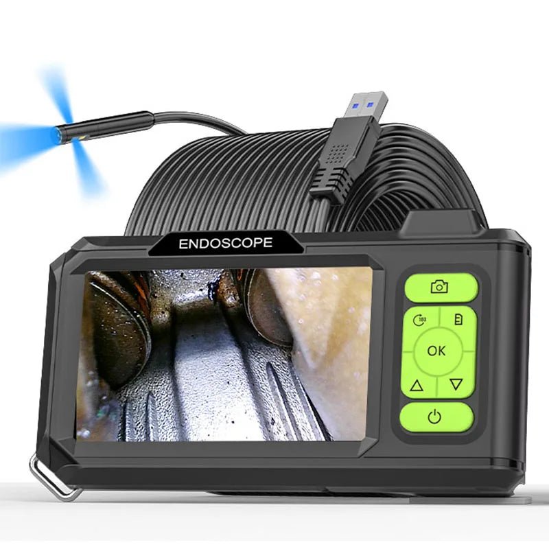 ENWOR Industrial Endoscope 4.3 Inch IPS Screen Autofocus Camera With Triple Lens - stepyours.com