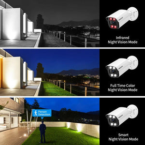 New 4K 8MP IP Camera PoE H265 Outdoor Color Night Vision Bullet Cam - Rugged - stepyours.com