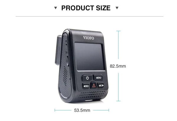 VIOFO A119 V3 2K Car Dash Camera With Parking Mode G Sensor Rota Lens - stepyours.com