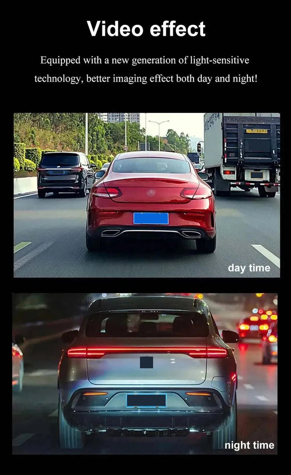 1080P WiFi Dual Dash Cam Front Inside Car with IR Night Vision Loop Recording - stepyours.com