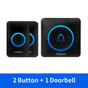 Meian Smart Home Doorbell Wireless Security Doorbell IP65 Waterproof Outdoor Door Bell 60 Songs 5 Volume Adjustable Chime Kit by stepyours.com