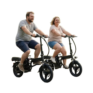 Smooth Ride Folding Electric Bike — product view 1