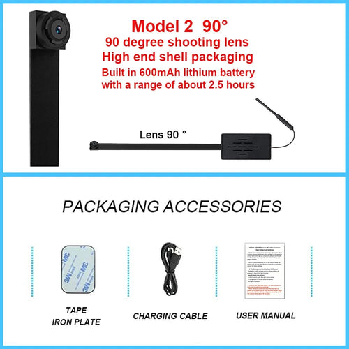 4K DIY Wireless WiFi Camera - 1080P HD Remote Viewing via Smartphone App Hooks - stepyours.com