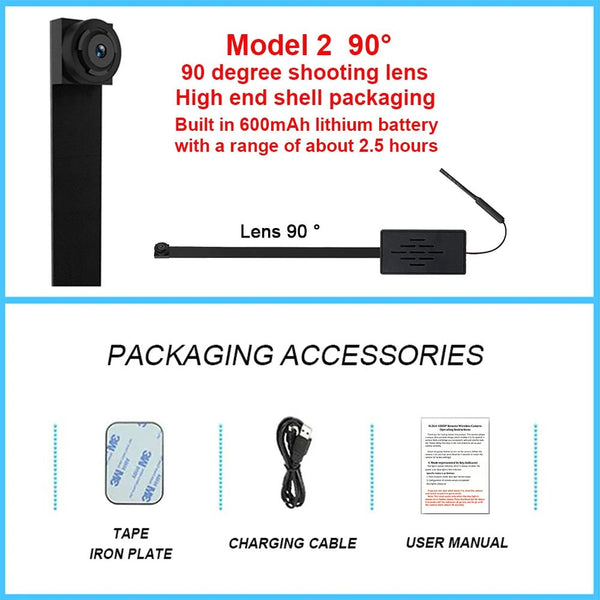 4K DIY Wireless WiFi Camera - 1080P HD Remote Viewing via Smartphone App Hooks - stepyours.com