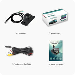 GreenYi AHD 1080P Car Rear View Camera Full HD Night Vision 170 Fisheye C879 - stepyours.com