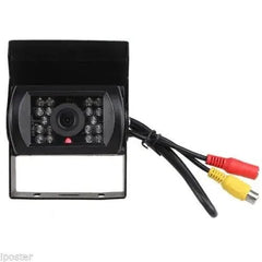 12 To 24V IR Back Up Camera Night Vision For RV Truck Car With 7 Inch Monitor - stepyours.com