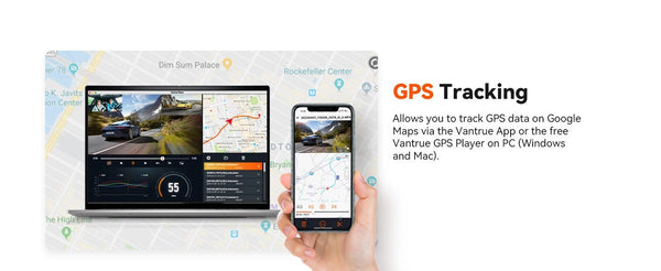 Sherway 3 Channel 4K Car Dash Cam With GPS Recorder 170 Degree Front Lens LCD - stepyours.com