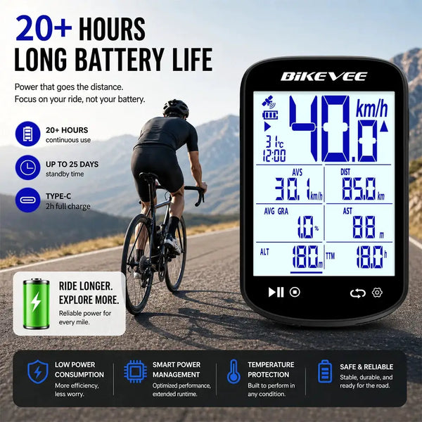 Bike Computer Bluetooth Speedometer — product view 4