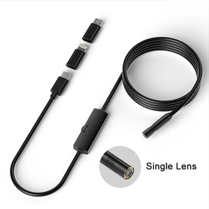 HD1080P Endoscope 3in1 USB Type - C Dual Camera for iPhone Android.add Hooks - stepyours.com