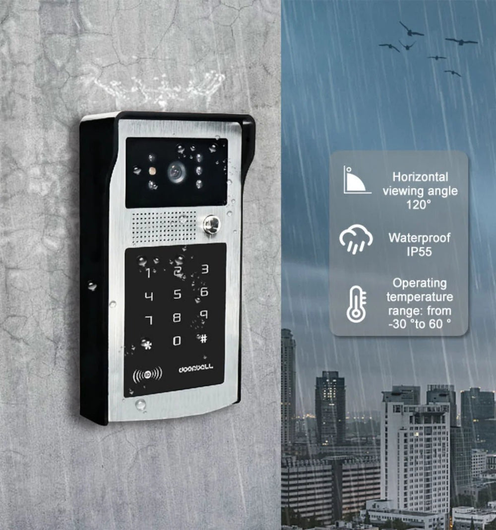 Tuya Smart WiFi Doorbell 1080P Outdoor Camera RFID Alerts - stepyours.com