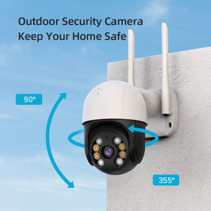 DDBROUGEN A8B PTZ Camera - 4K 8MP AI Humanoid Detection Outdoor Security Hooks - stepyours.com