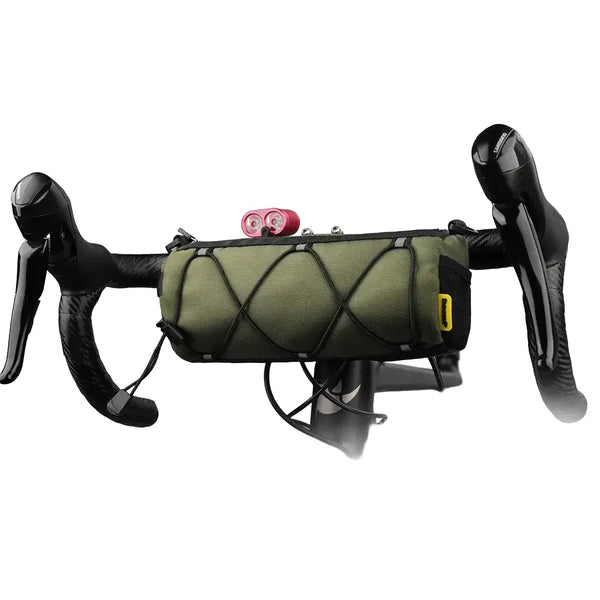 Rhinowalk Bike Bag Portable Handlebar Pannier Multi-purpose Large Capacity Backpack MTB Road Cycling Frame Tube Bag Elastic Band