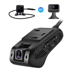 JIMIMAX 4G Dash Cam Front and Rear JC400A WIFI Hotspot GPS Live Stream App - stepyours.com