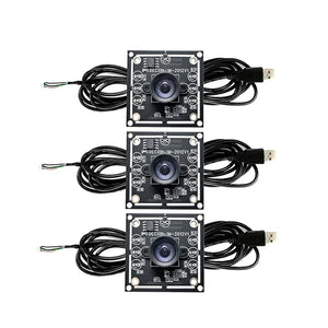 3 Pack USB Camera Modules 100 Degree 1MP OV9732 1280x720 2m Cable For DIY - stepyours.com