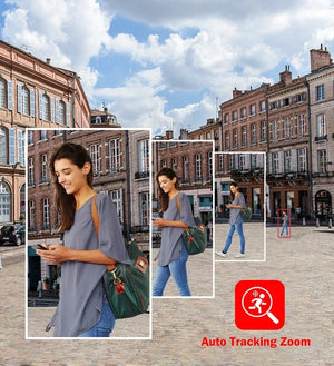 ASECAM 12MP 6K WiFi Camera - 8X Zoom With AI Human Detection Auto Tracking - stepyours.com