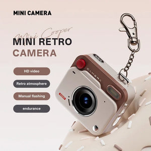Must Have Retro CCD Mini Digital Camera Keychain With 1.77 Inch HD Video - stepyours.com