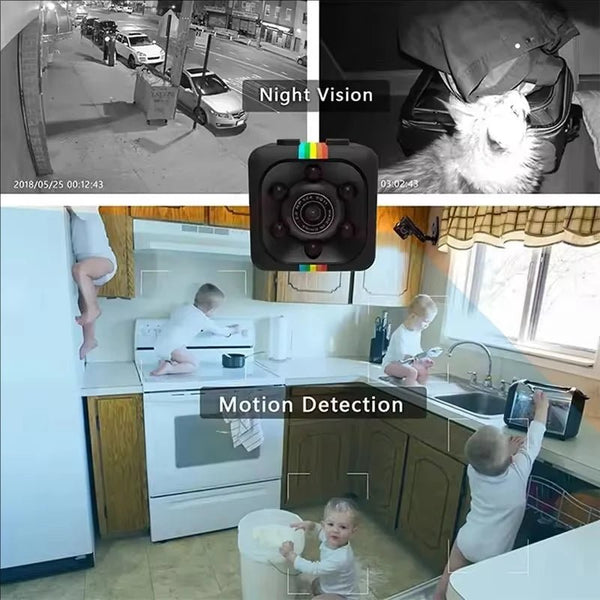 SQ11 Mini Camera 1080p HD Night Vision Hidden Outdoor Security Camera - stepyours.com