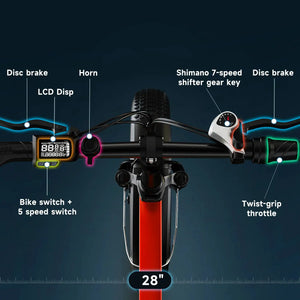 Compact Foldable Fat Tire E Bike — product view 5